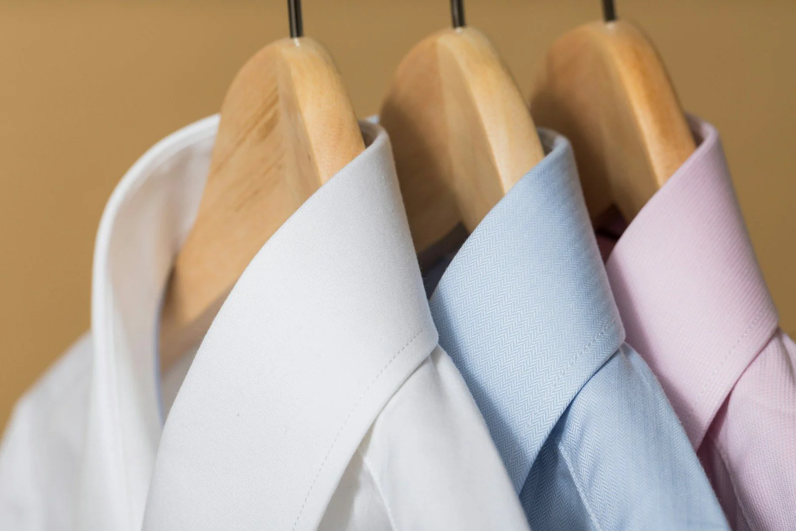 White and purple button up shirt